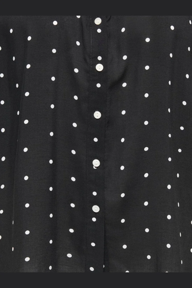 Only - Onlraya 3/4 Shirt - 5096812 Black Cd Dots