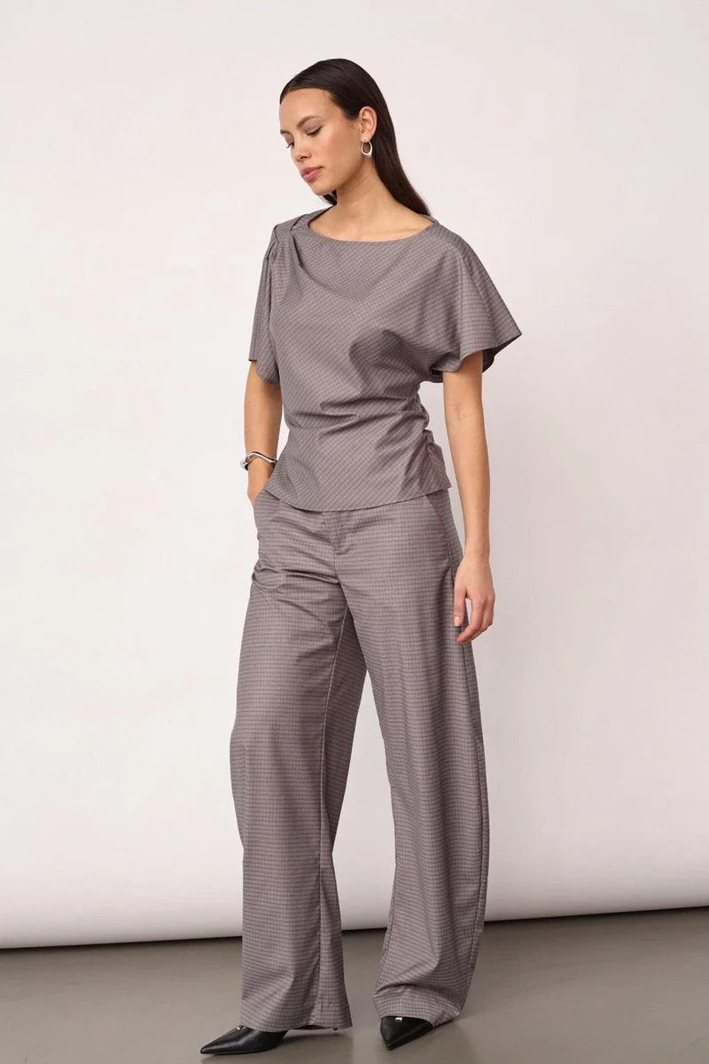 Co´Couture - Jovecc Barrel Pant 500147 - 65004 - Light Grey