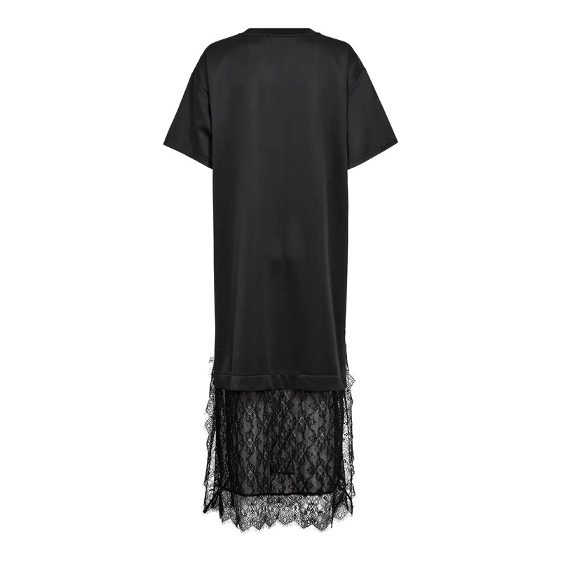 Co´Couture - Larsoncc Mix Lace Dress 500172 - 65001 - Black