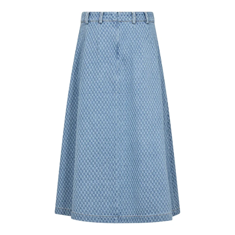 Co´Couture - Antocc Anya Pleat Skirt 500178 - 45004 - Light Denim