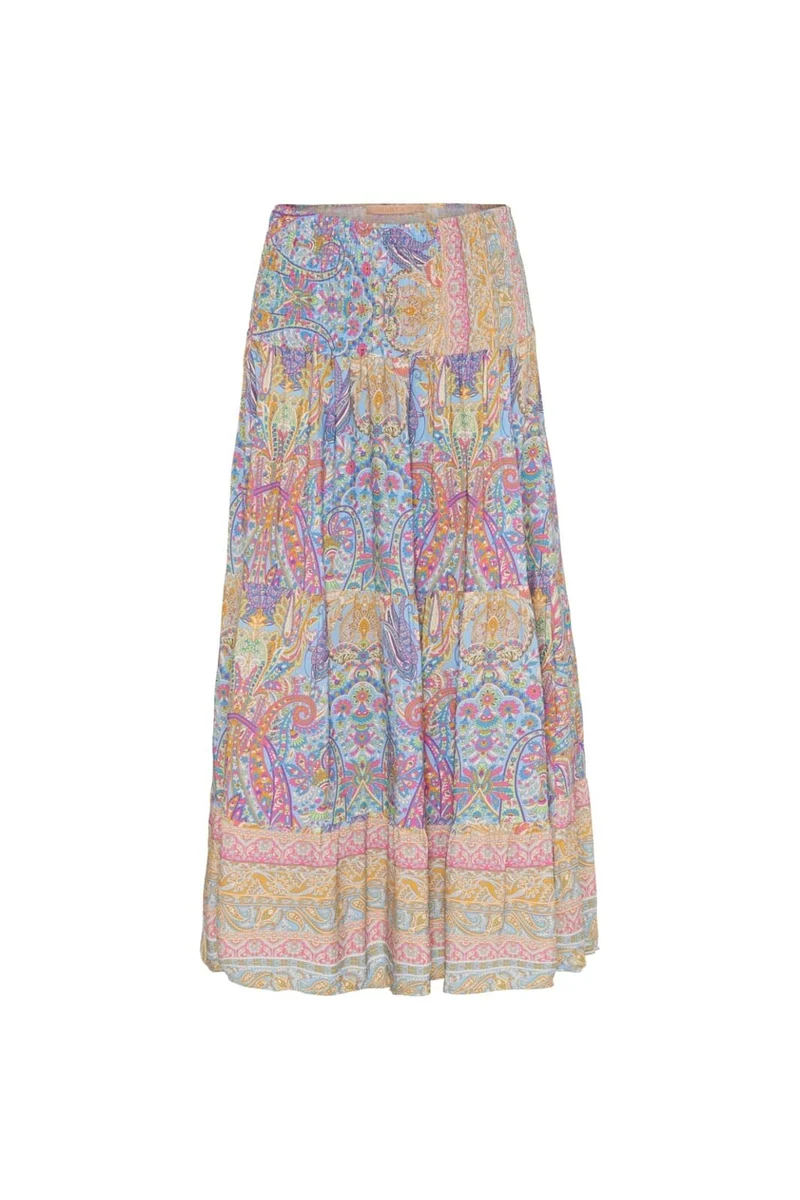 Marta Du Chateau - Cjosefina Skirt 5849 - Sky4174Print