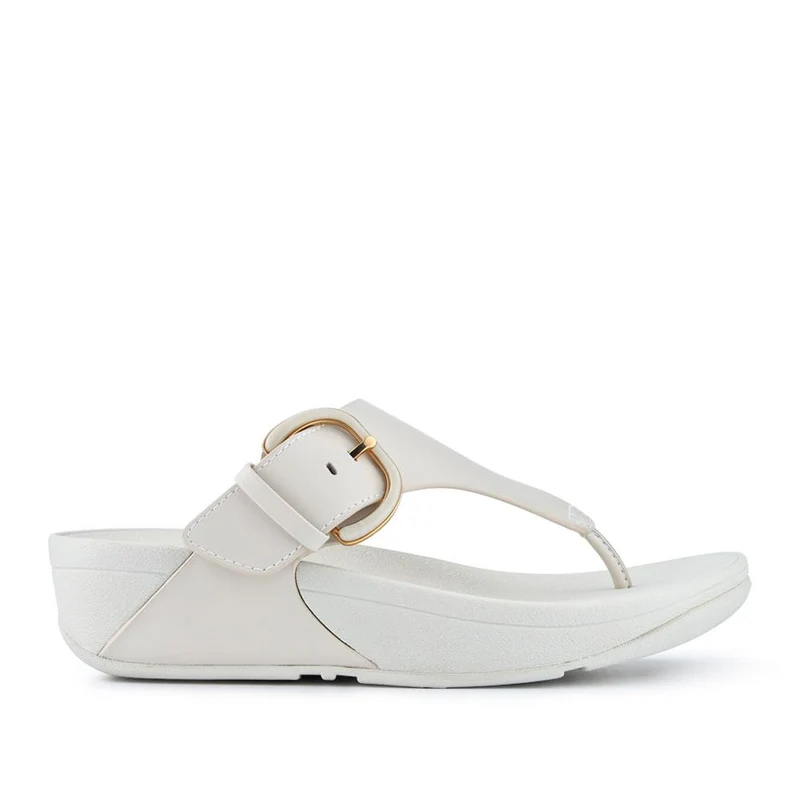 Leather Buckled Toe-Post Sandals - FITF41521 / 326 867