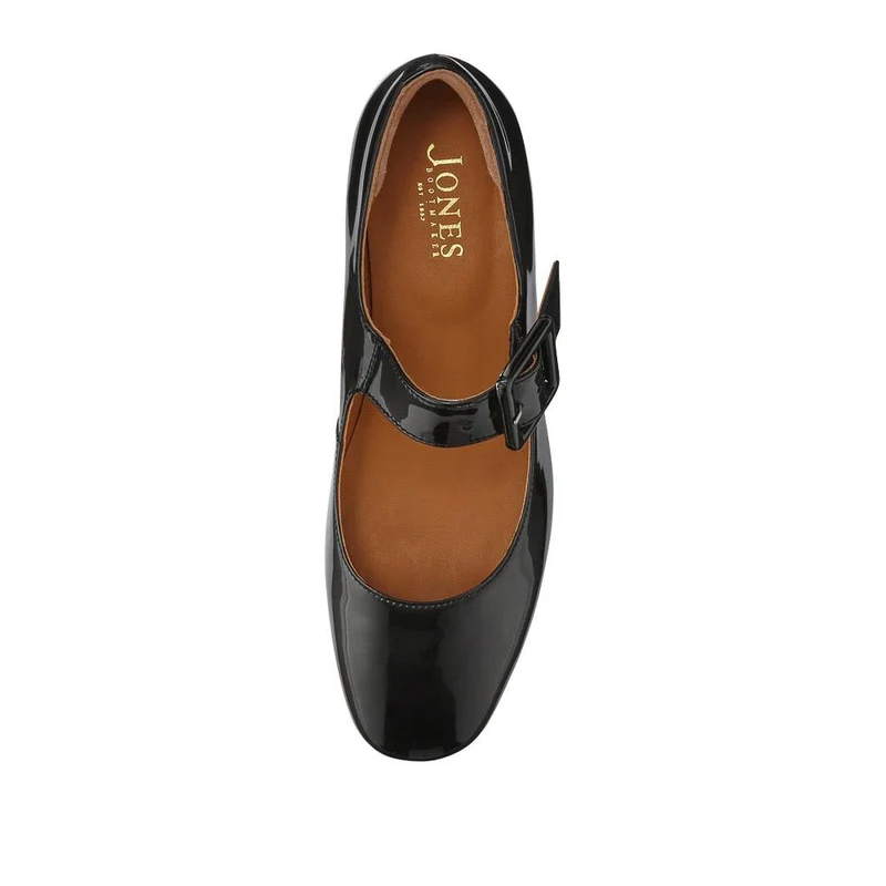 Zuri Leather Mary Janes - ZURI / 327 553 - Black Patent