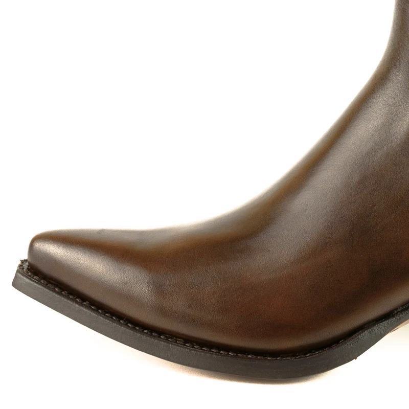 Urban Stiefeletten Damen 2496 Braunes Leder