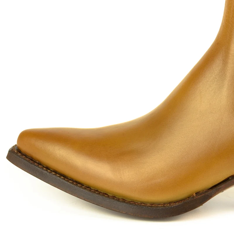 Urban Stiefeletten Damen 2496 Gelbes Leder