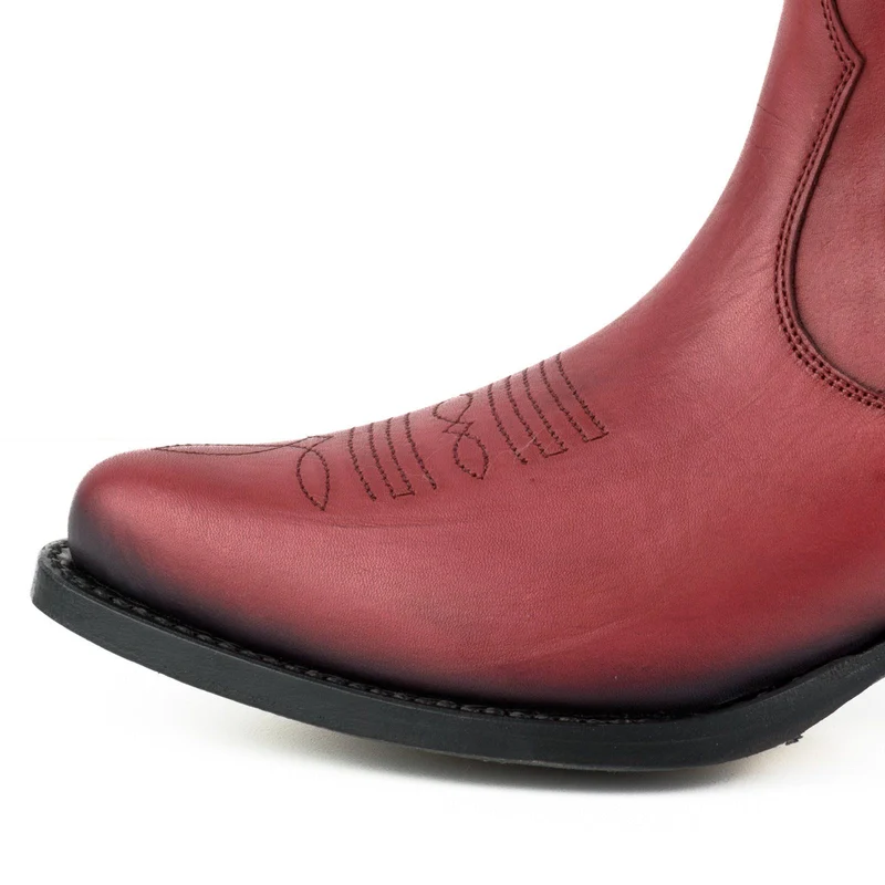Urban Stiefeletten Damen 2487 Rotes Leder