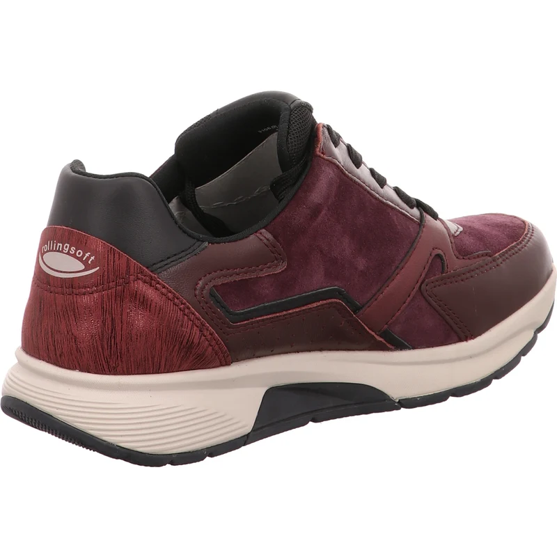 Gabor Schnürschuh Rollingsoft 0106.01 bordo