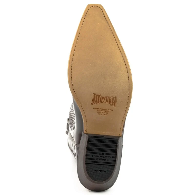Handgefertigte Cowboystiefel für Damen und Herren aus leuchtend dunkelrotem Leder 1920 Texas