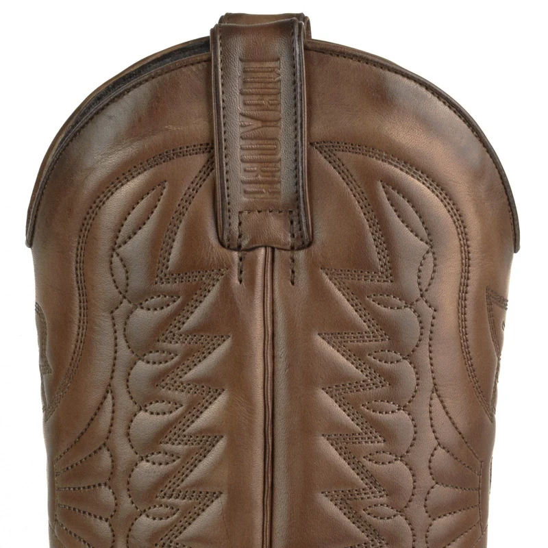 Cowboy Country- und Westernstiefel für Damen und Herren 1920 Braunes Leder