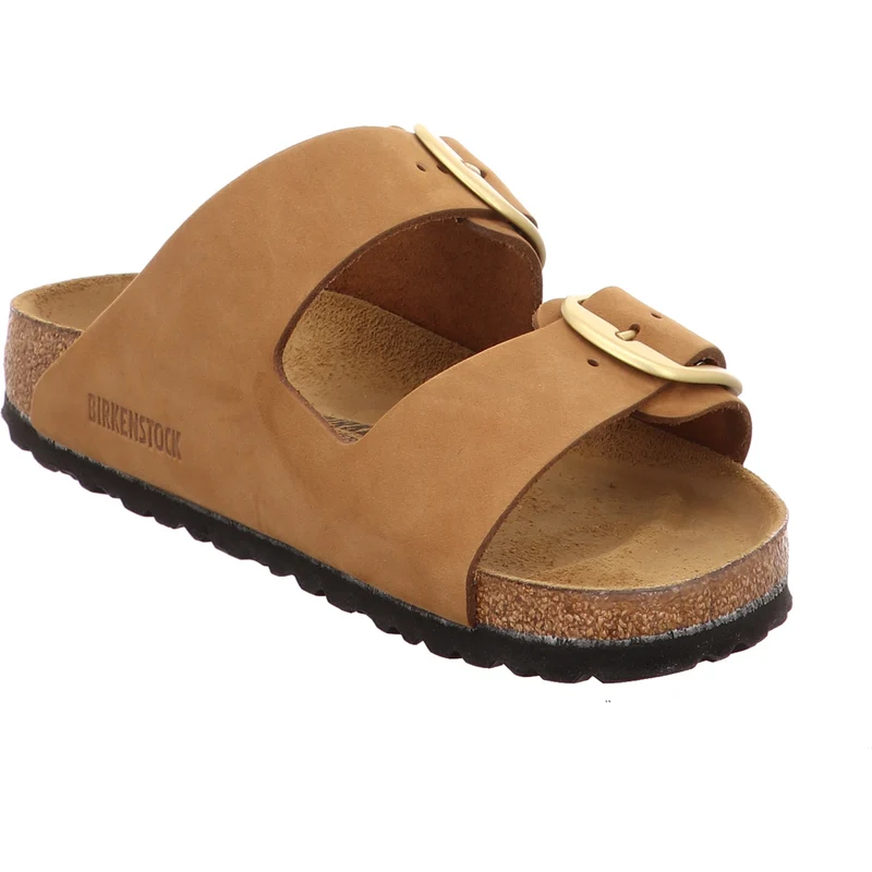 Birkenstock Pantolette Arizona Big Buckle braun
