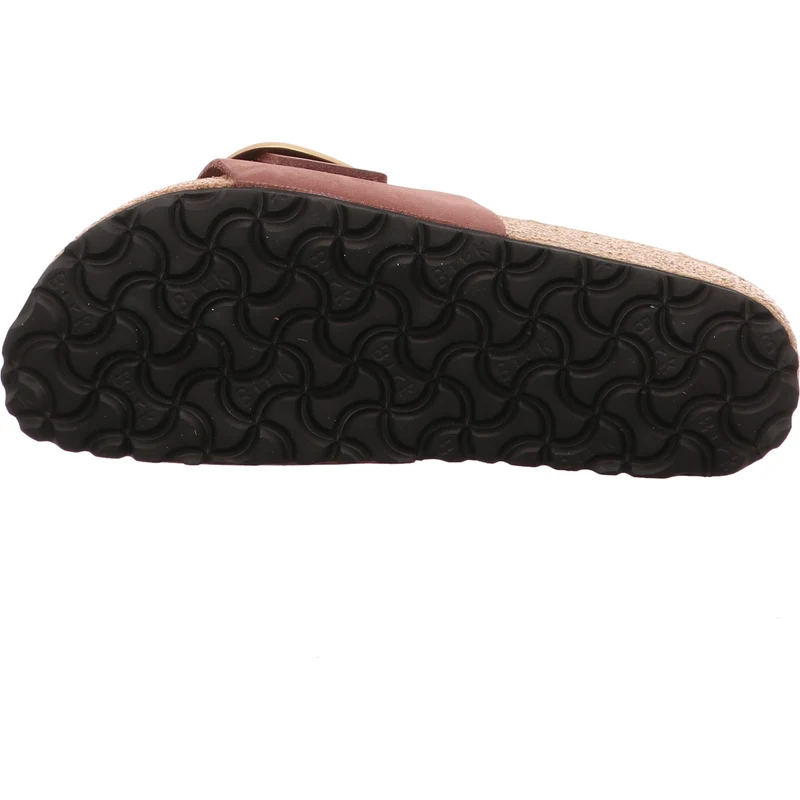 Birkenstock Pantolette Madrid Big Buckle bordo