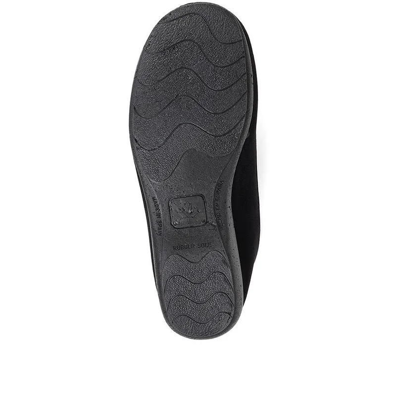 Erika Pom Pom Slippers - ERIKA / 322 776 - Black