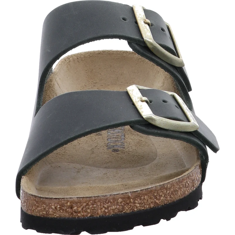 Birkenstock Pantolette Arizona LEOI Thyme grün