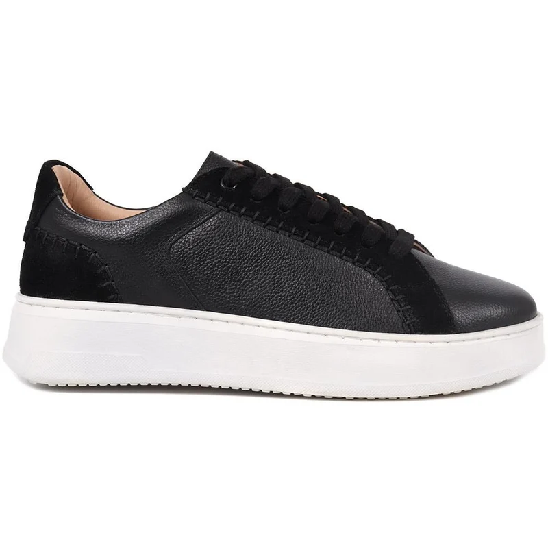 Bergamot Leather Trainers - BERGAMOT / 325 586