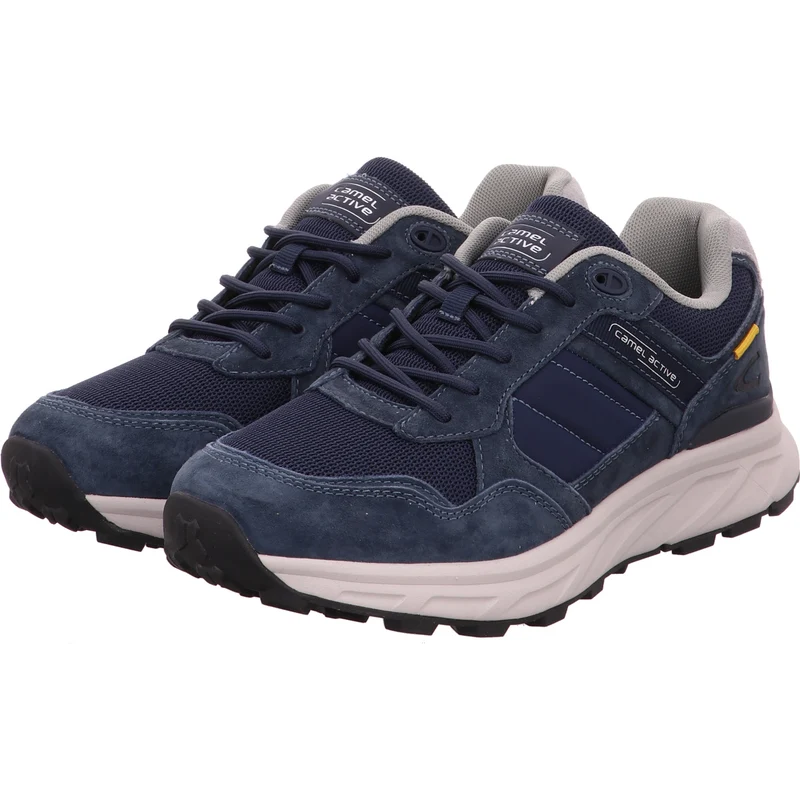 camel active Schnürschuh blau
