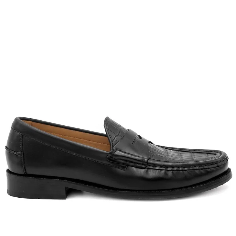 Romsey Leather Penny Loafers - ROMSEY / 329 957