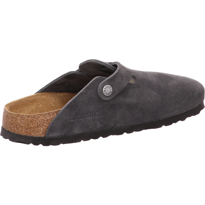 Birkenstock Pantolette Boston grau