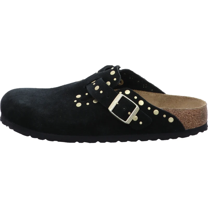 Birkenstock Pantolette Boston schwarz