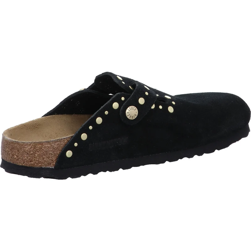 Birkenstock Pantolette Boston schwarz