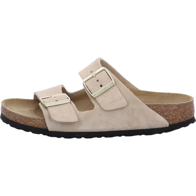 Birkenstock Pantolette Arizona beige