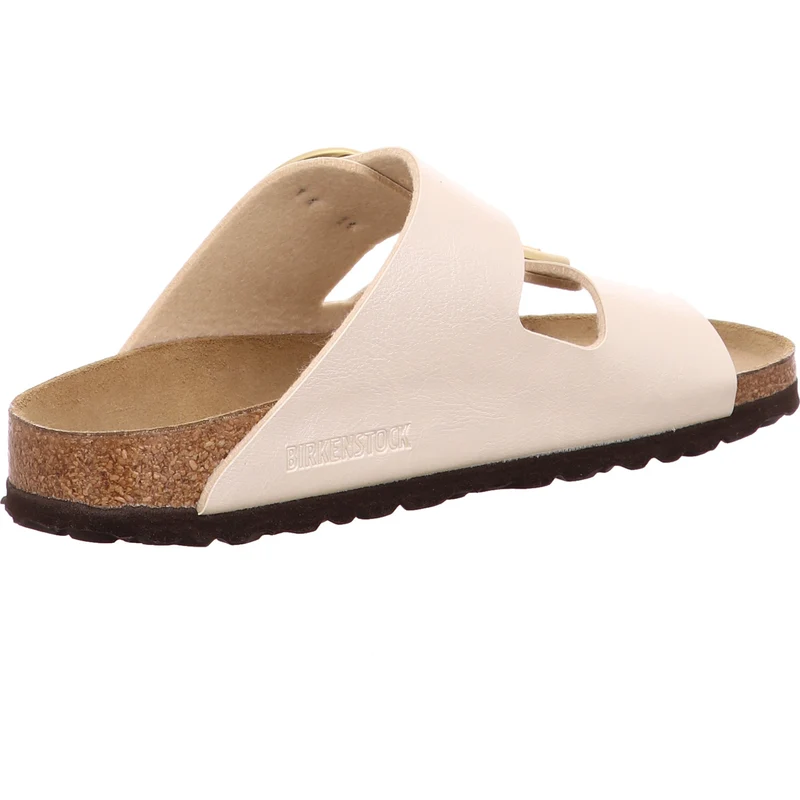 Birkenstock Pantolette Arizona Big Buckle offwhite