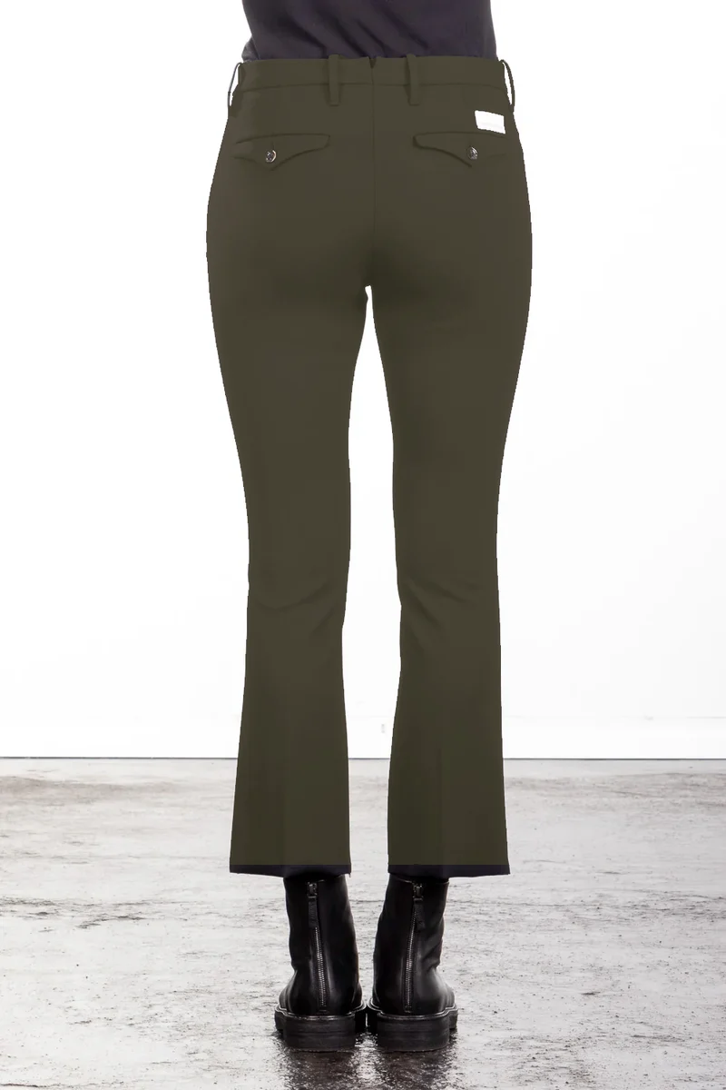 Nine In The Morning Damen 7/8 Hose Rome olive