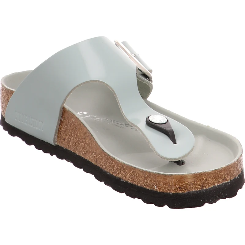 Birkenstock Pantolette Gizeh Big Buckle h'grün