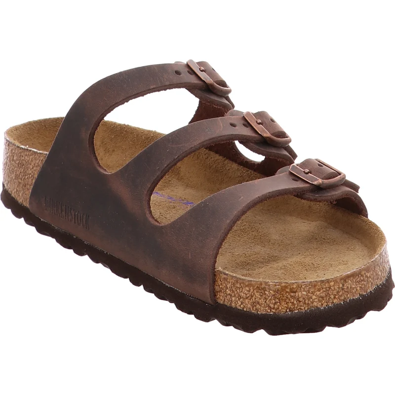 Birkenstock Pantolette Florida Habana braun