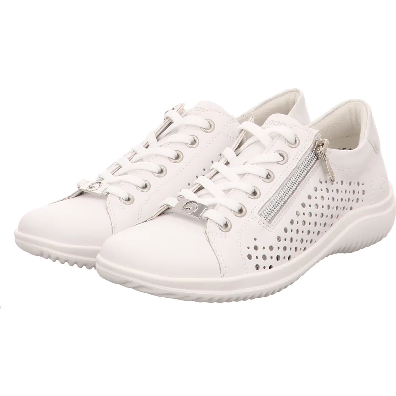 Remonte Schnürschuh weiß