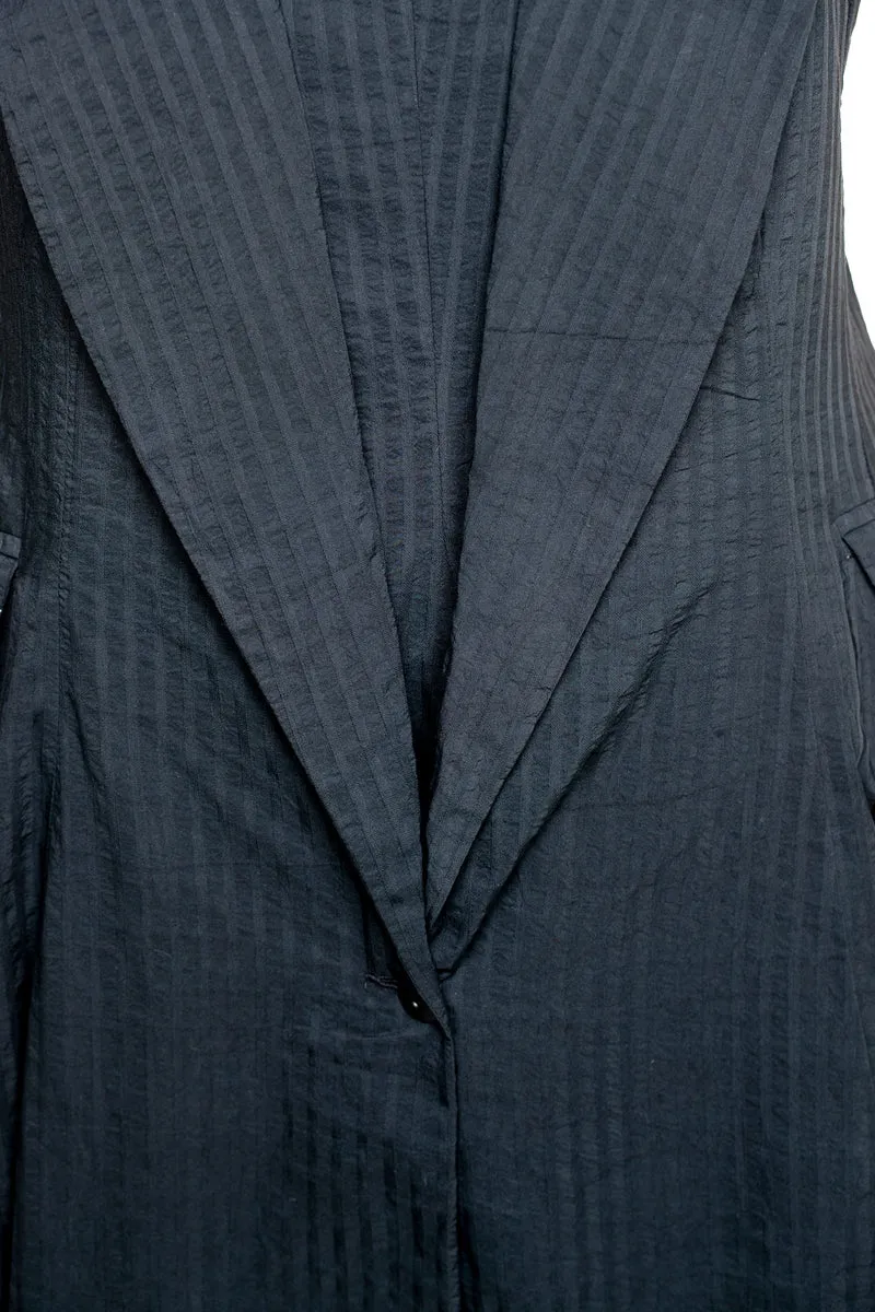 Marc Le Bihan Damen Trägerkleid schwarz