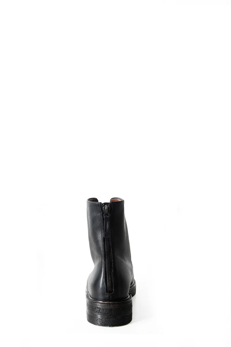 Marsèll Damen Kalbsleder Boots Parrucca schwarz