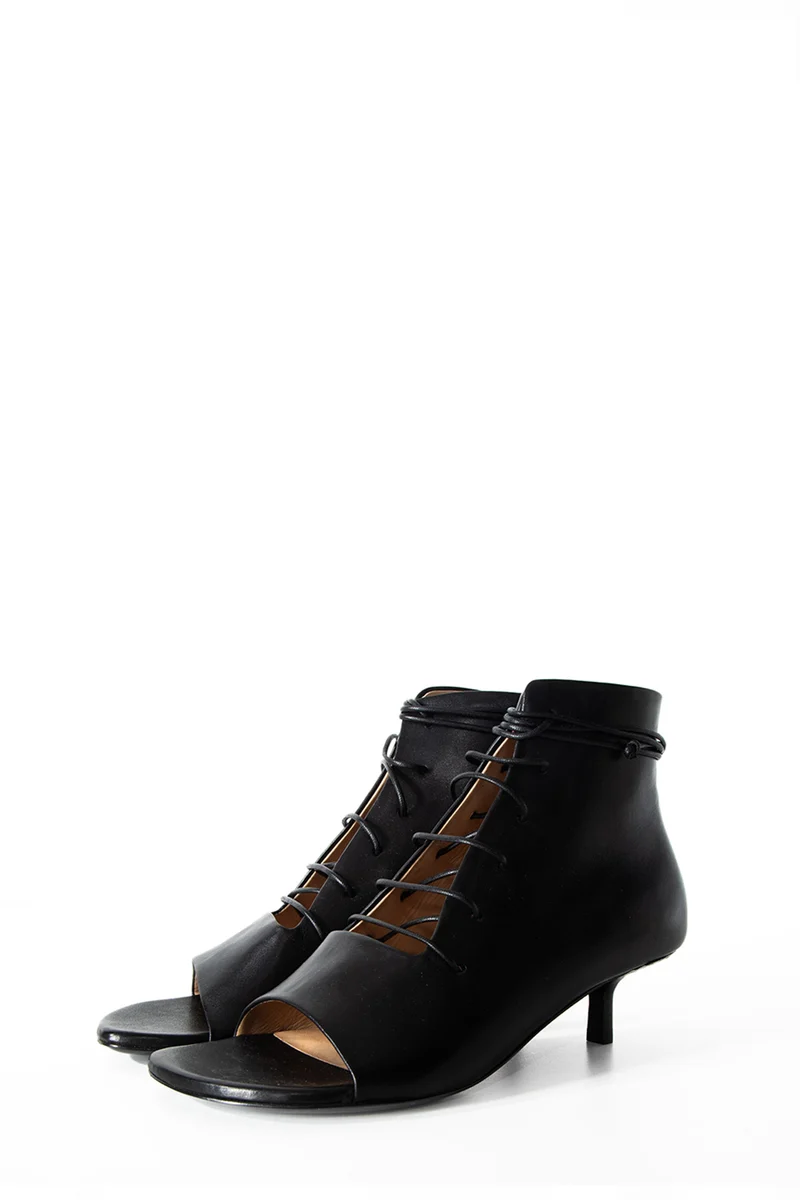 Marsèll Damen offene Stiefelette Sottiletta schwarz