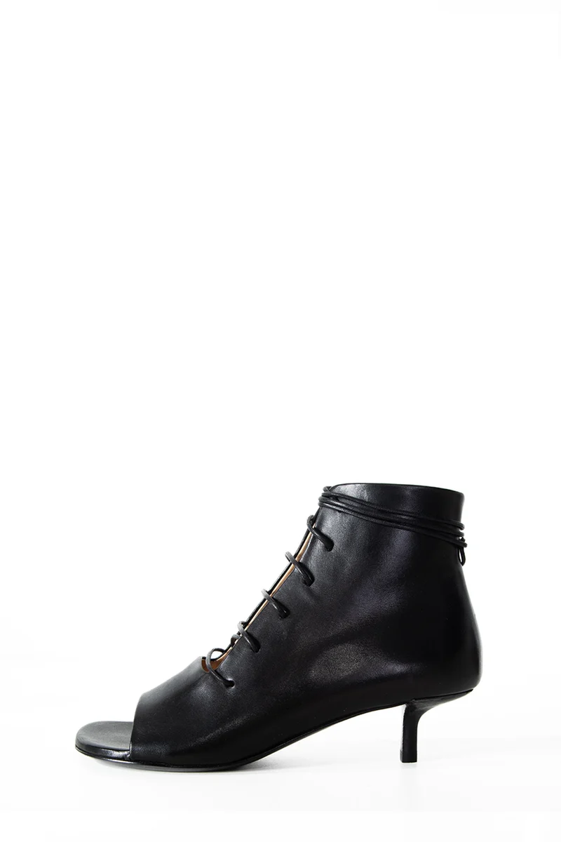 Marsèll Damen offene Stiefelette Sottiletta schwarz