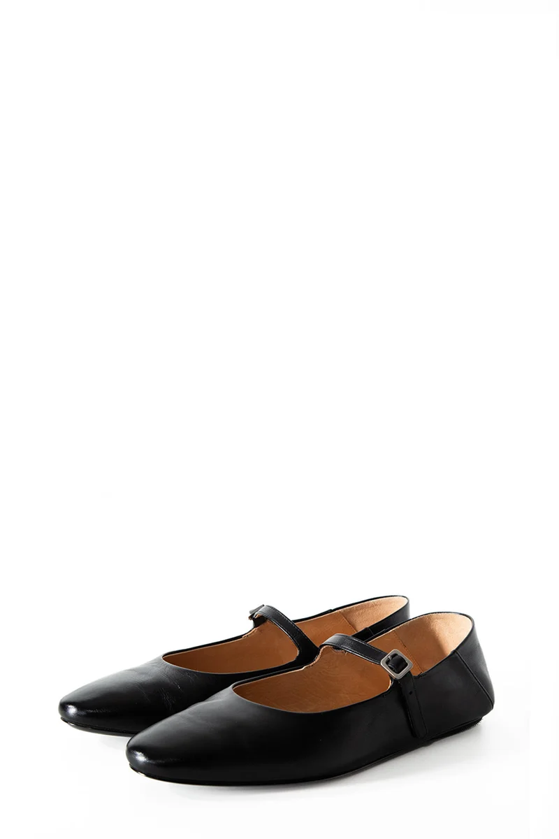 Marsèll Damen Ballerina Strascico Bebe schwarz