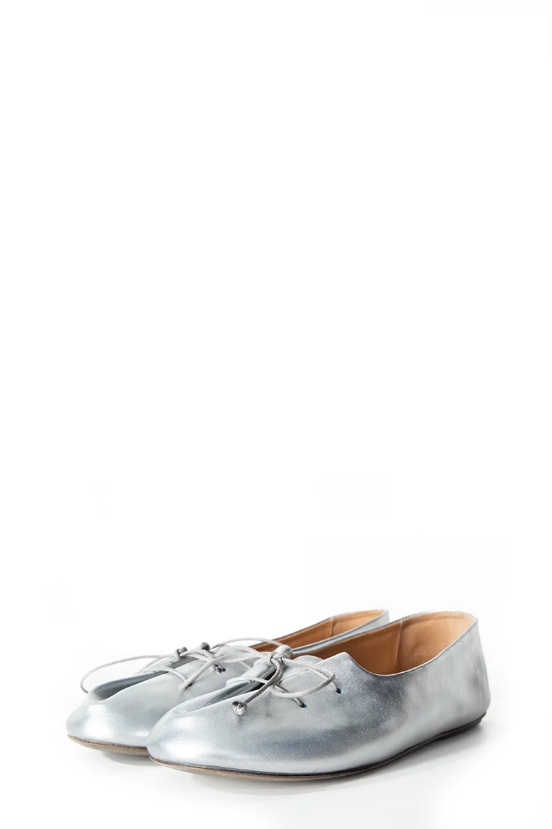 Marsèll Damen Slipper Girella Lacci silber
