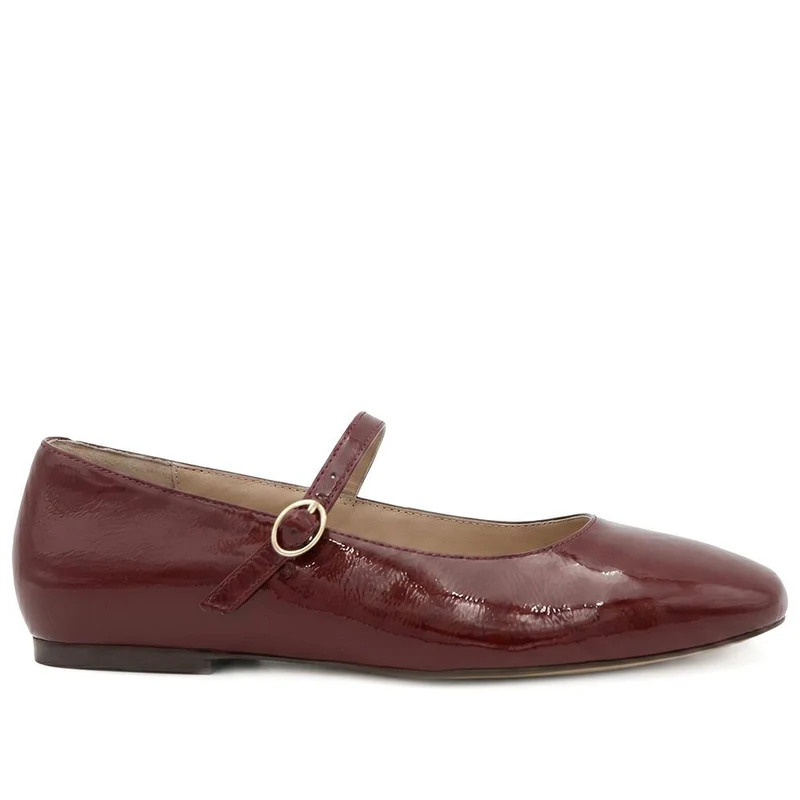 Sonnet Wide Fit Leather Mary Janes - SONNETWIDE / 329 918