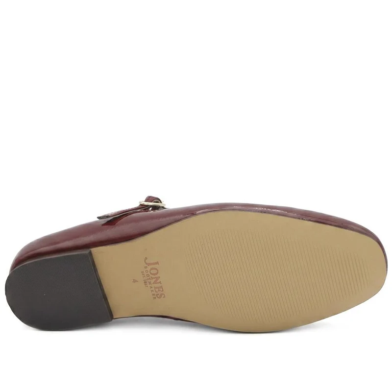 Sonnet Wide Fit Leather Mary Janes - SONNETWIDE / 329 918 - Burgundy Patent