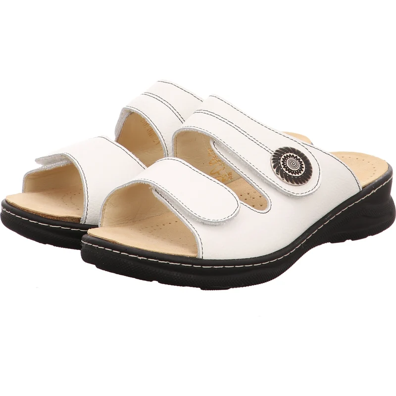 Fidelio Pantolette Ortho+ weiß