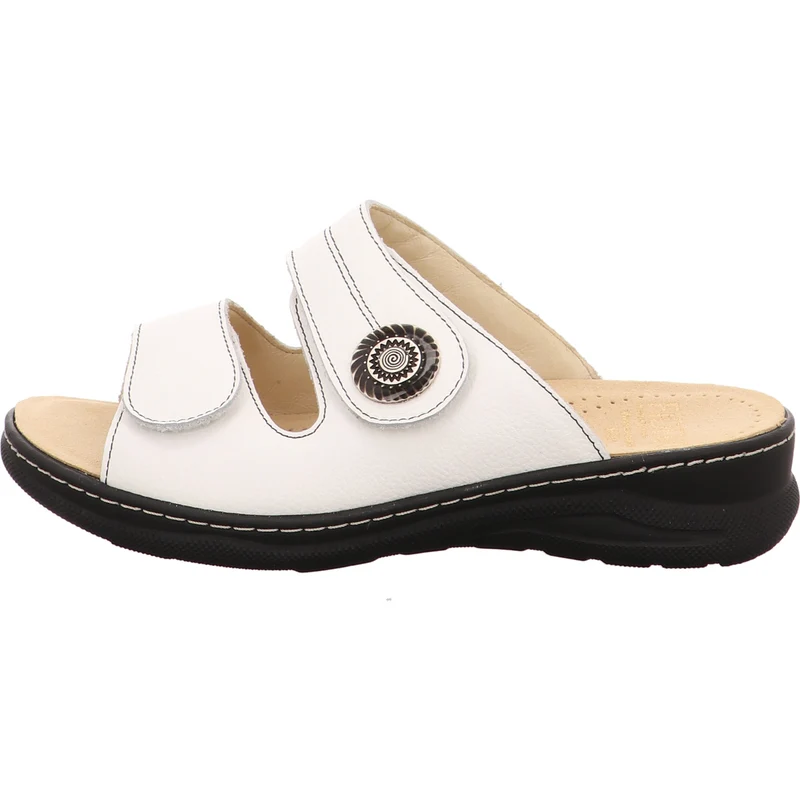 Fidelio Pantolette Ortho+ weiß