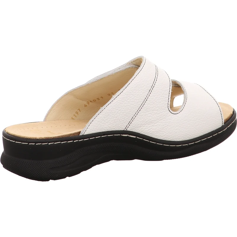 Fidelio Pantolette Ortho+ weiß