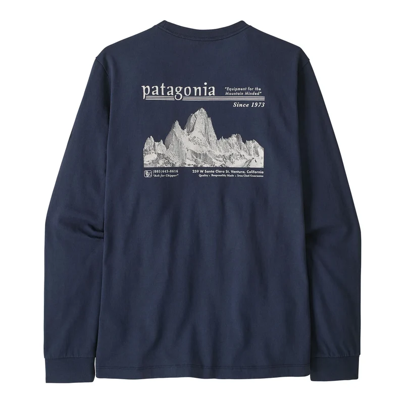 M's L/S MW Hut Tripper Skyline T-Shirt