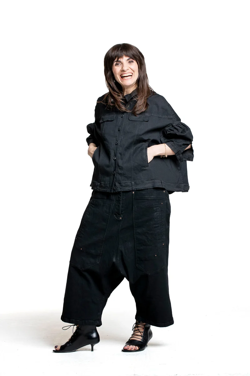 Rundholz DIP Damen Jacke schwarz