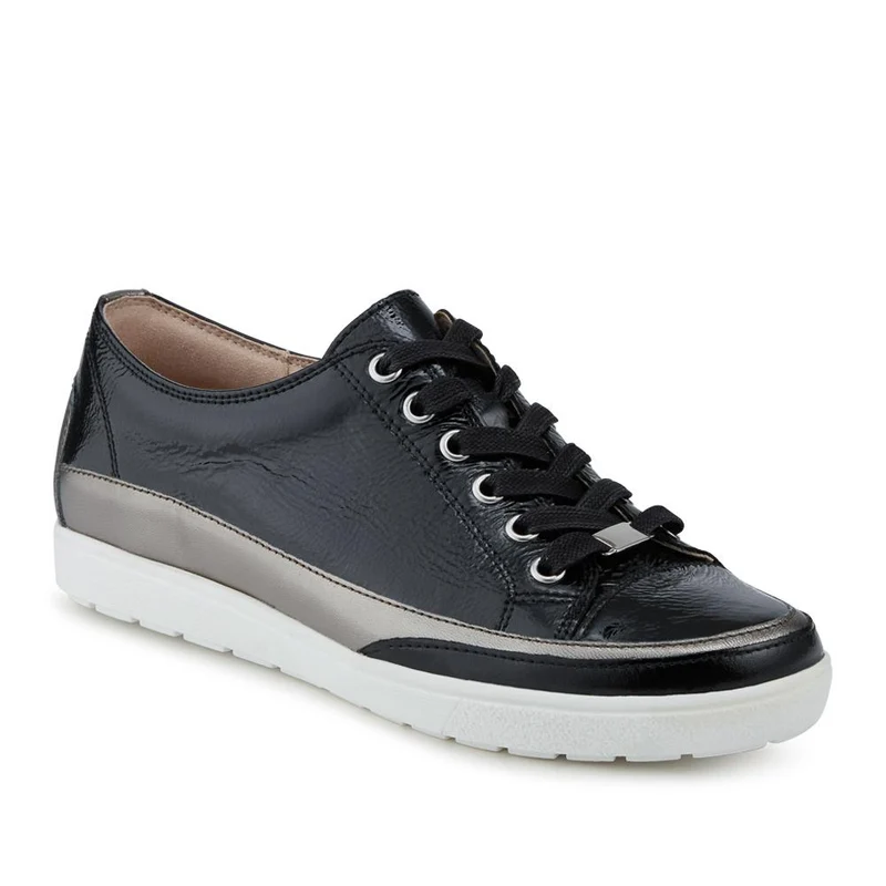 Addie Leather Trainers - ADDIE / 327 616 - Black