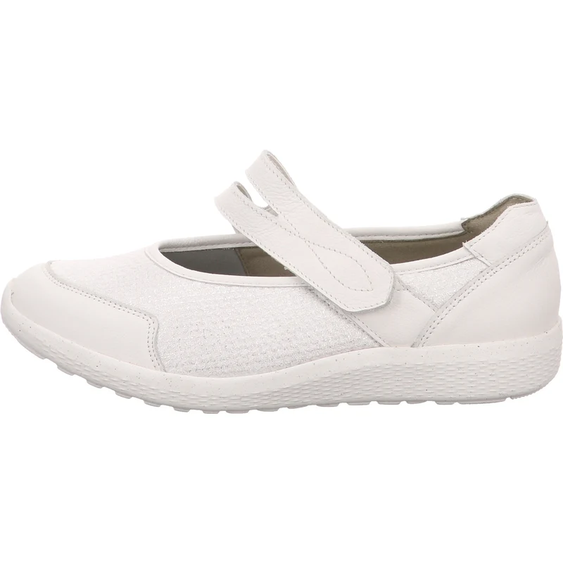 Waldläufer Slipper M-Ira weiß-kombi.