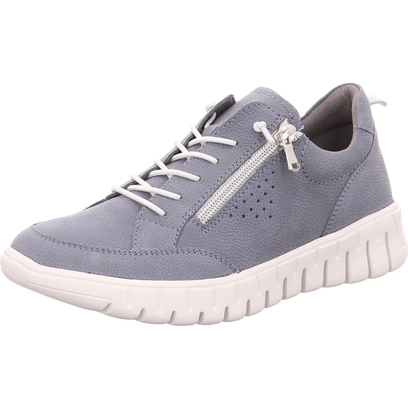 Waldläufer Schnürschuh H-Birdy blau