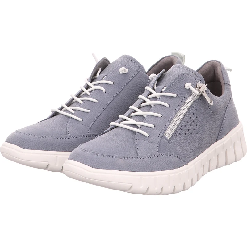 Waldläufer Schnürschuh H-Birdy blau