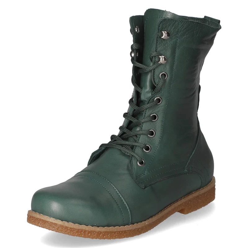 Schnürstiefeletten Grün