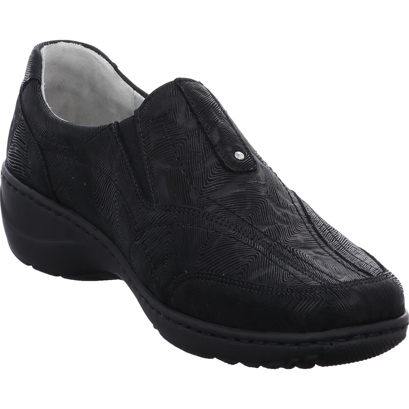 Waldläufer Slipper Kya schwarz