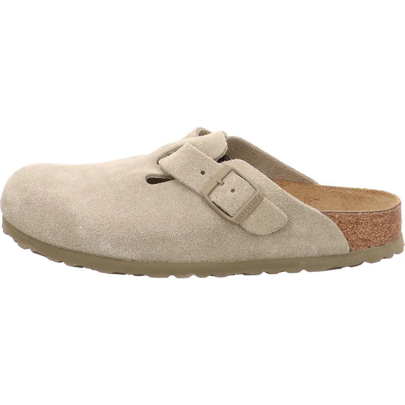 Birkenstock Pantolette Boston khaki