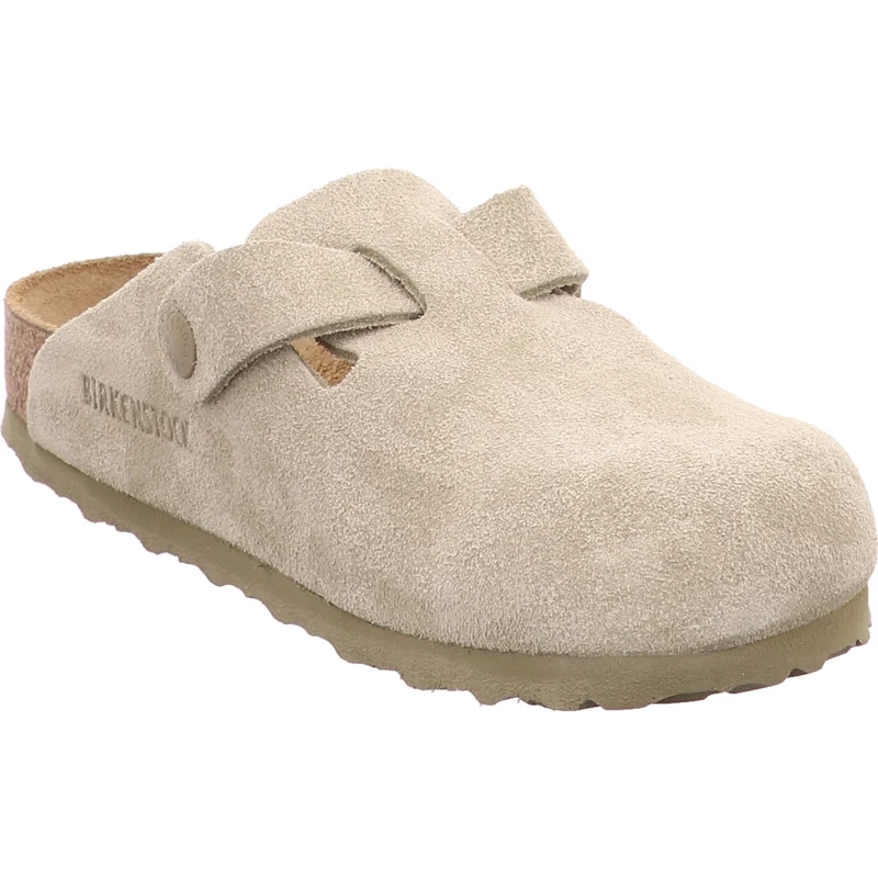Birkenstock Pantolette Boston khaki